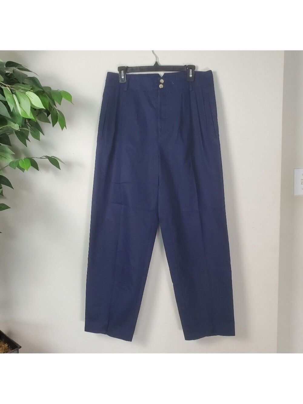 Nordstrom Town Square Dress Pants Navy Womens Size 14